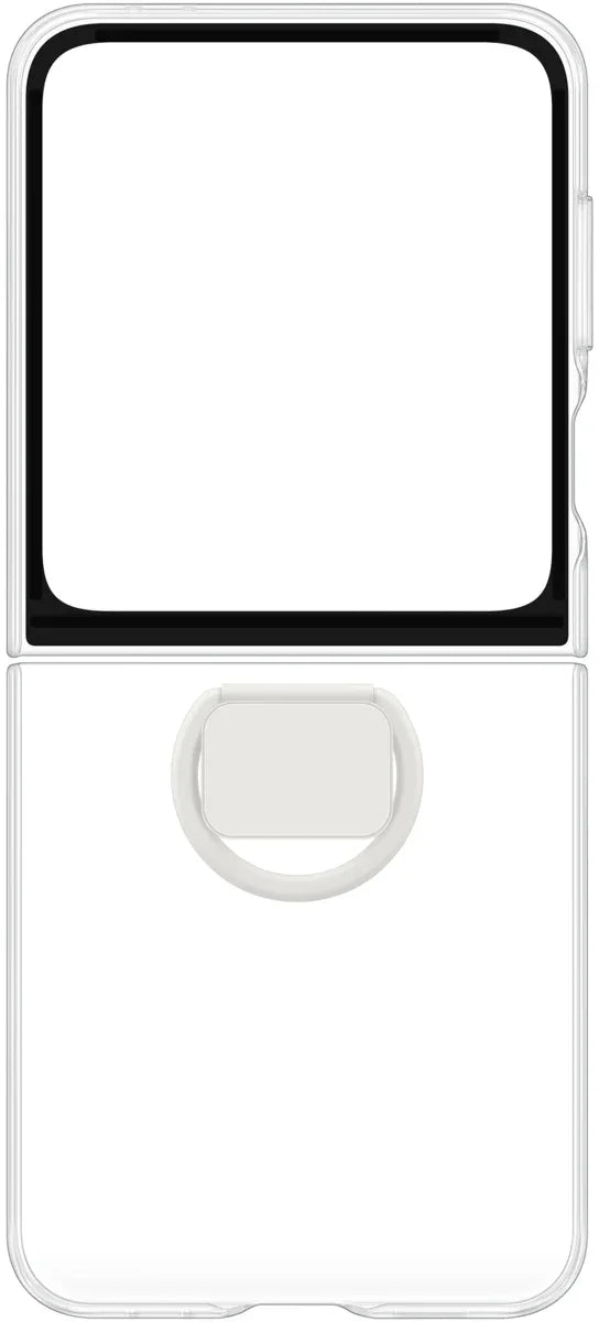Samsung Clear Case With Ring Galaxy Z Flip6 Clear - Essentify
