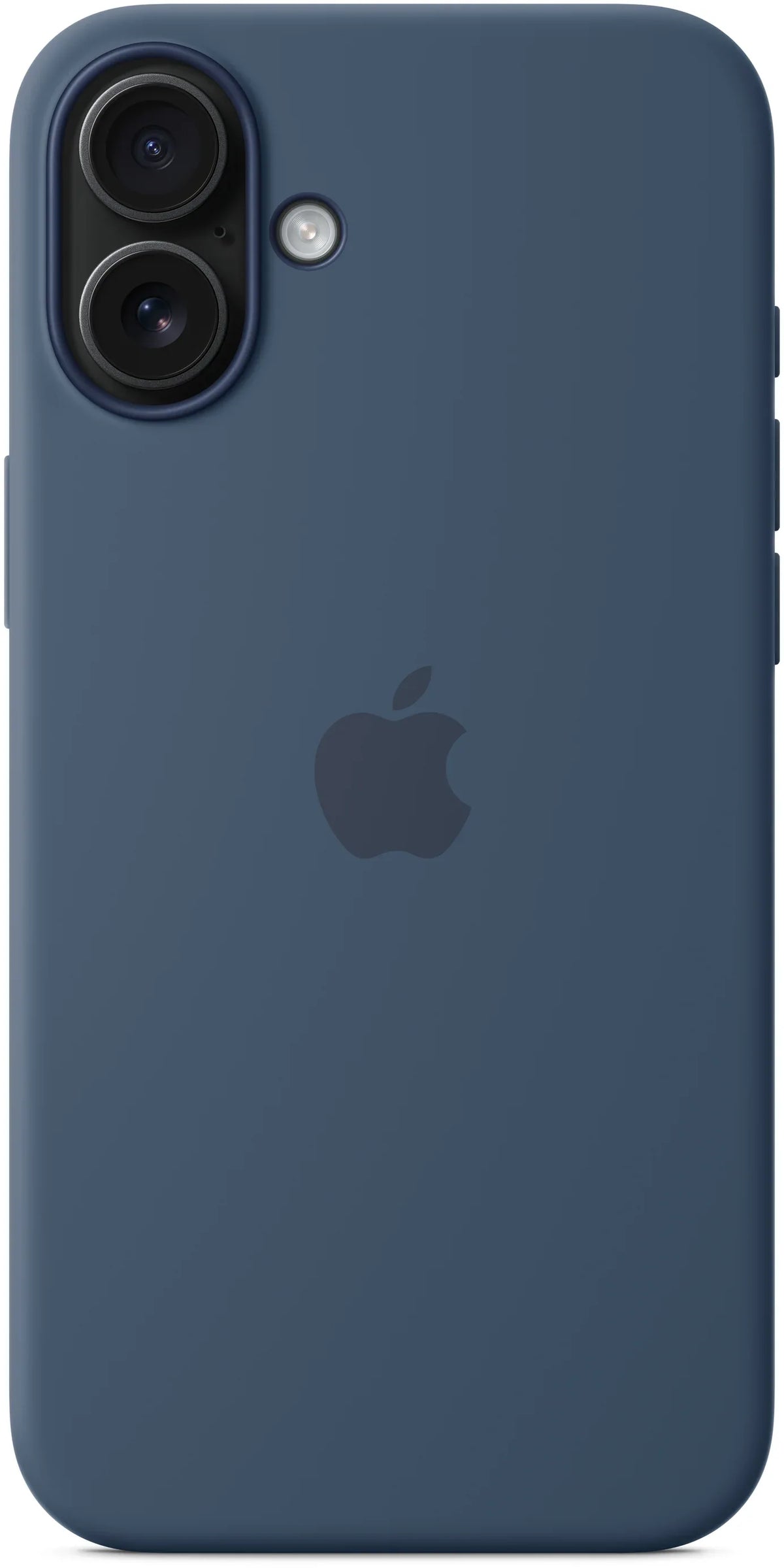 Apple Silicone Case With Magsafe Iphone 16 Plus Denim - Essentify