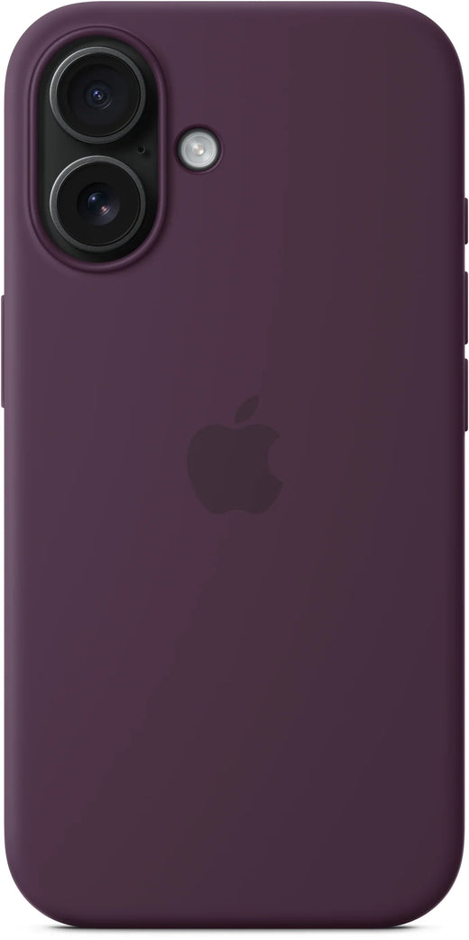 Apple Silicone Case With Magsafe Iphone 16 Plum - Essentify