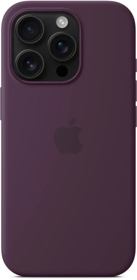Apple Silicone Case With Magsafe Iphone 16 Pro Max Plum - Essentify