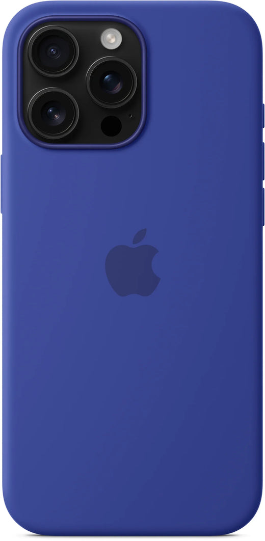 Apple Silicone Case With Magsafe Iphone 16 Pro Max Ultramarine - Essentify