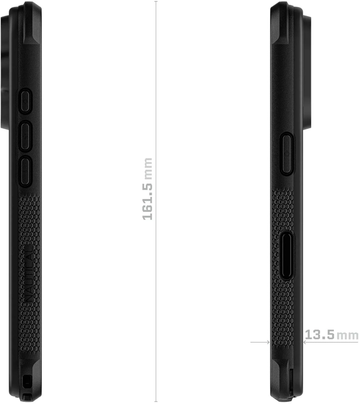 Ghostek Nautical Waterproof Magsafe Case + Belt Swivel Holster Apple Iphone 16 Black - Essentify