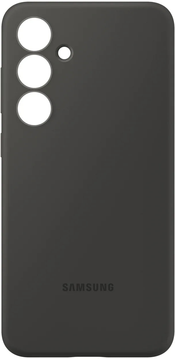Samsung Silicone Cover Galaxy S24 Fe 5G Black - Essentify