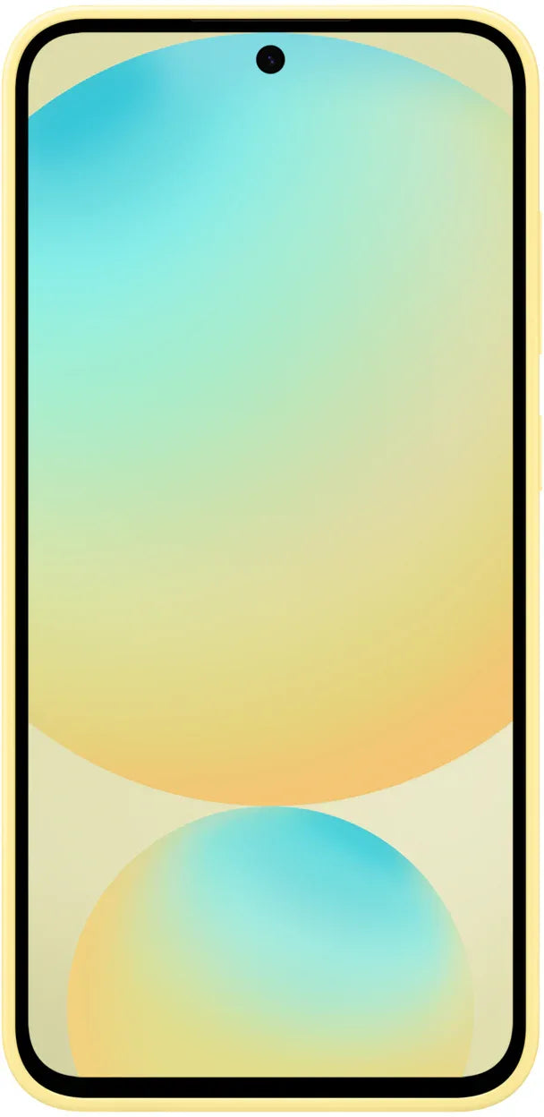 Samsung Silicone Cover Galaxy S24 Fe 5G Yellow - Essentify