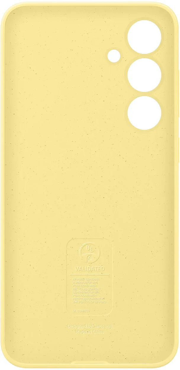 Samsung Silicone Cover Galaxy S24 Fe 5G Yellow - Essentify