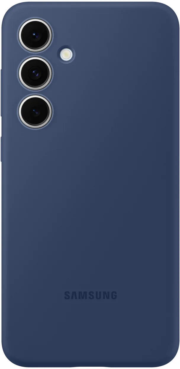 Samsung Silicone Cover Galaxy S24 Fe 5G Blue - Essentify
