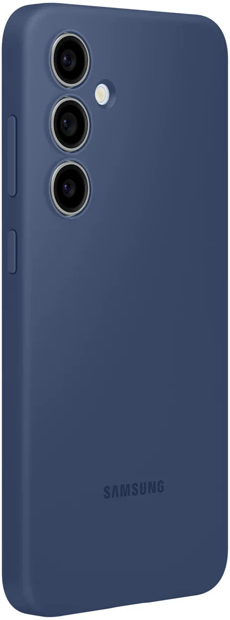 Samsung Silicone Cover Galaxy S24 Fe 5G Blue - Essentify
