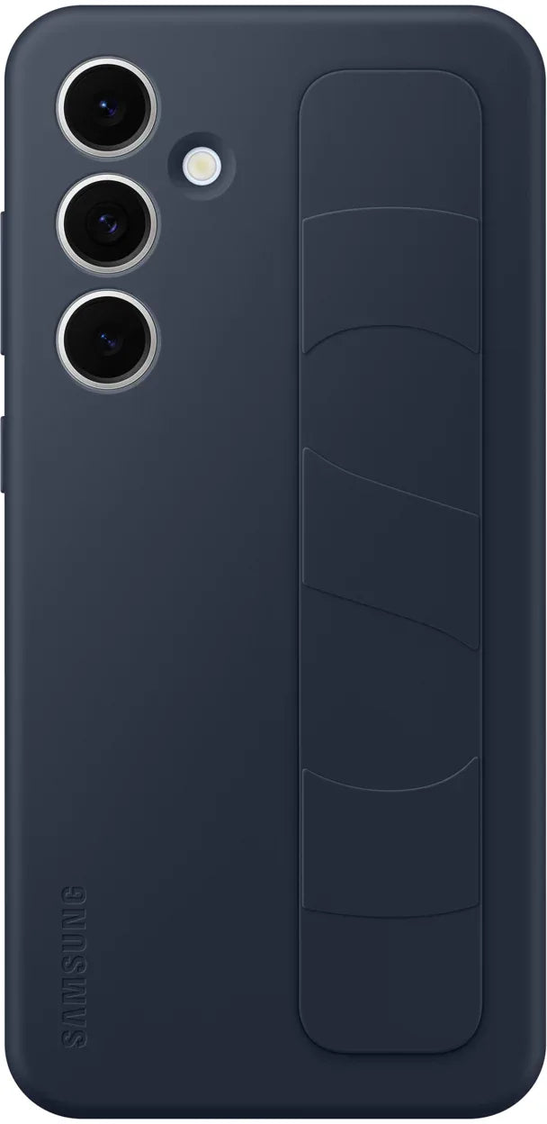 Samsung Standing Grip Case Galaxy S24 Fe 5G Blue Black - Essentify