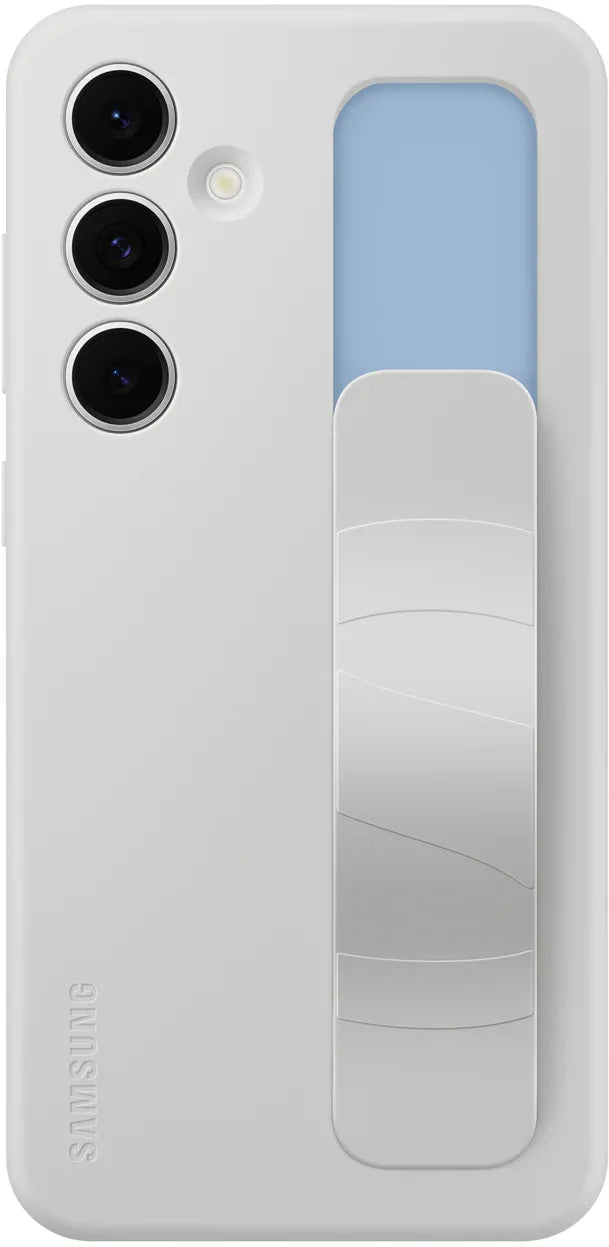 Samsung Standing Grip Case Galaxy S24 Fe 5G Grey - Essentify