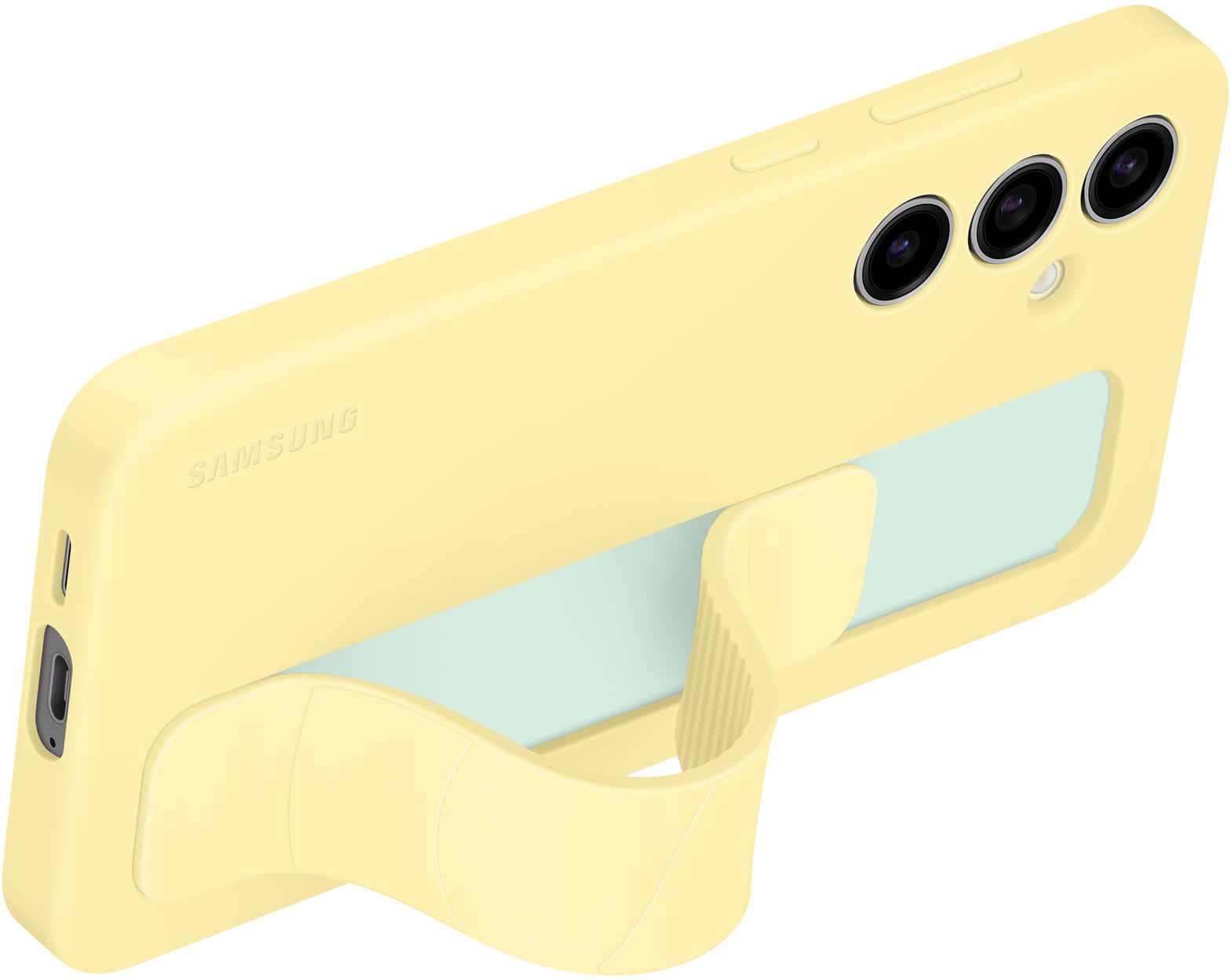 Samsung Ef-Gs721Cyegww Samsung Standing Grip Case Galaxy S24 Fe 5G Yellow