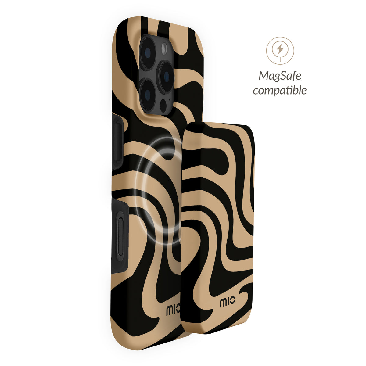Mio By Mobilize Mio Powerbank 5000Mah With Double Sided Magsafe Compatibility Swirl - Matt