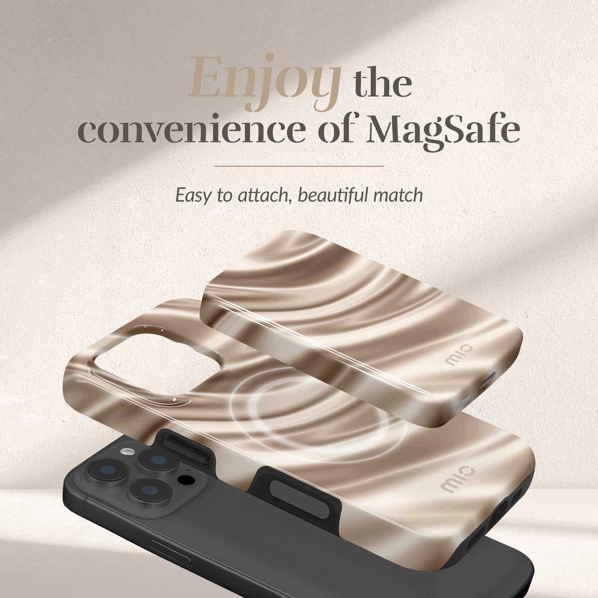 Mio By Mobilize Mio Powerbank 5000Mah With Double Sided Magsafe Compatibility Silky Dreams - Glossy