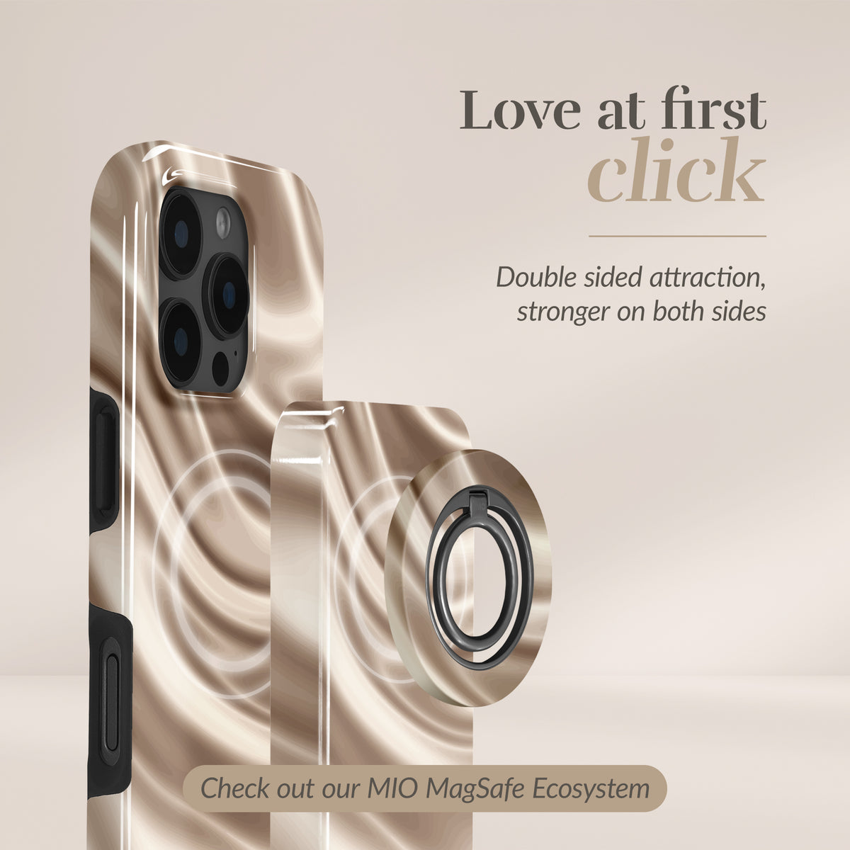 Mio By Mobilize Mio Powerbank 5000Mah With Double Sided Magsafe Compatibility Silky Dreams - Glossy