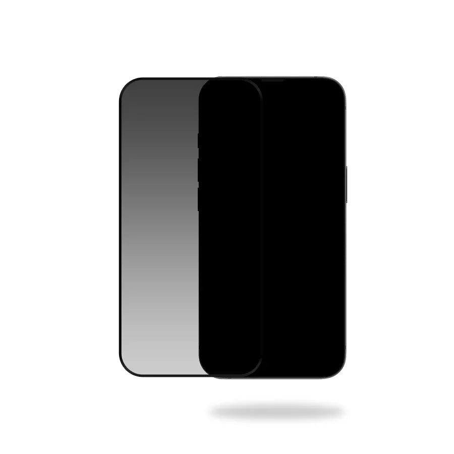 Mobilize Privacy Glass Screen Protector - Black Frame - For Apple Iphone 16E - Essentify