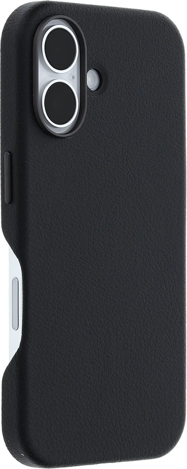 Otterbox Symmetry+ Cactus Leather Case Apple Iphone 16 Noir Ash - Essentify
