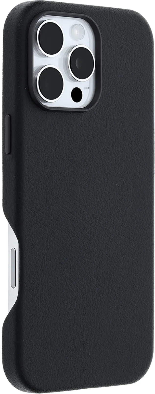 Otterbox Symmetry+ Cactus Leather Case Apple Iphone 16 Pro Max Noir Ash - Essentify