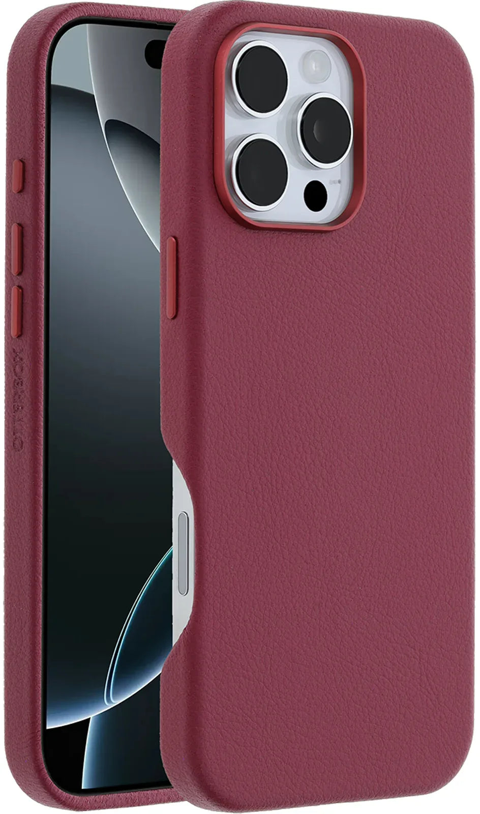 Otterbox Symmetry+ Cactus Leather Case Apple Iphone 16 Pro Max Foxberry - Essentify