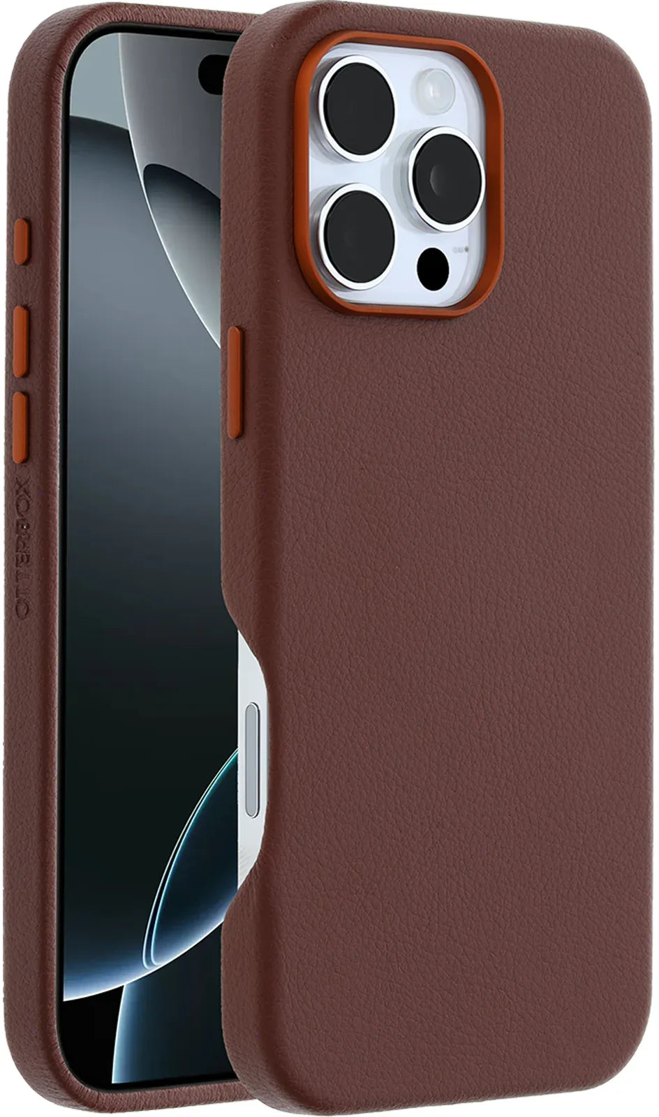 Otterbox Symmetry+ Cactus Leather Case Apple Iphone 16 Pro Max Rich Adobe - Essentify