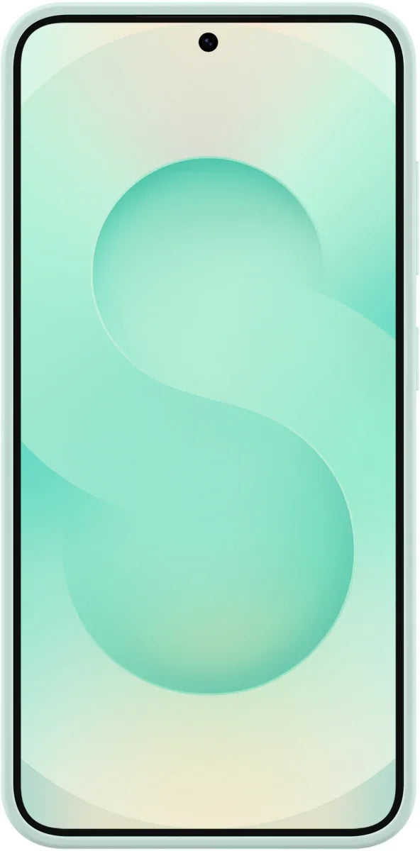 Samsung Silicone Cover Galaxy S25 5G Mint - Essentify