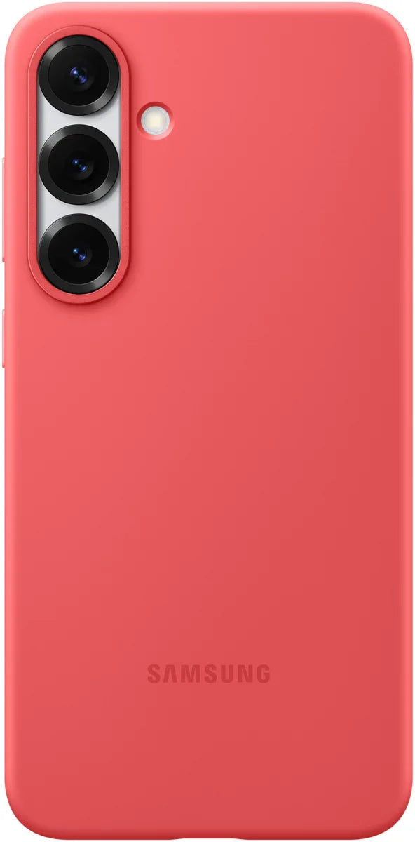 Samsung Silicone Cover Galaxy S25+ 5G Red - Essentify