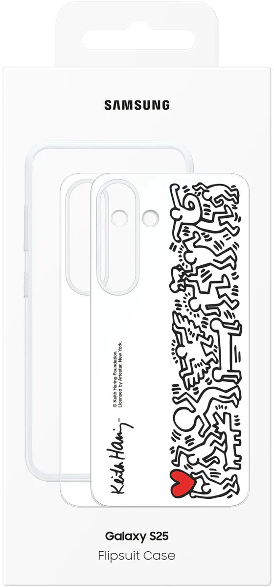 Samsung Flipsuite Case Galaxy S25 5G White - Essentify