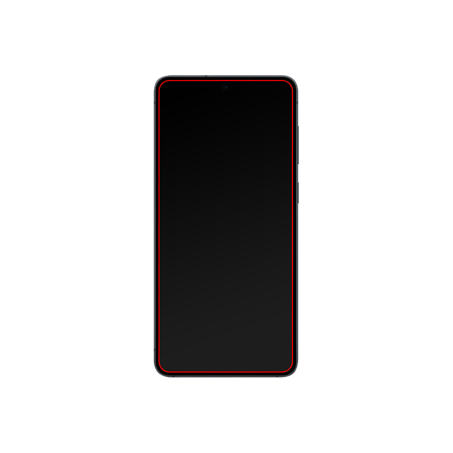 Mobilize Glass Screen Protector - Black Frame - Samsung Galaxy S25 Edge 5G