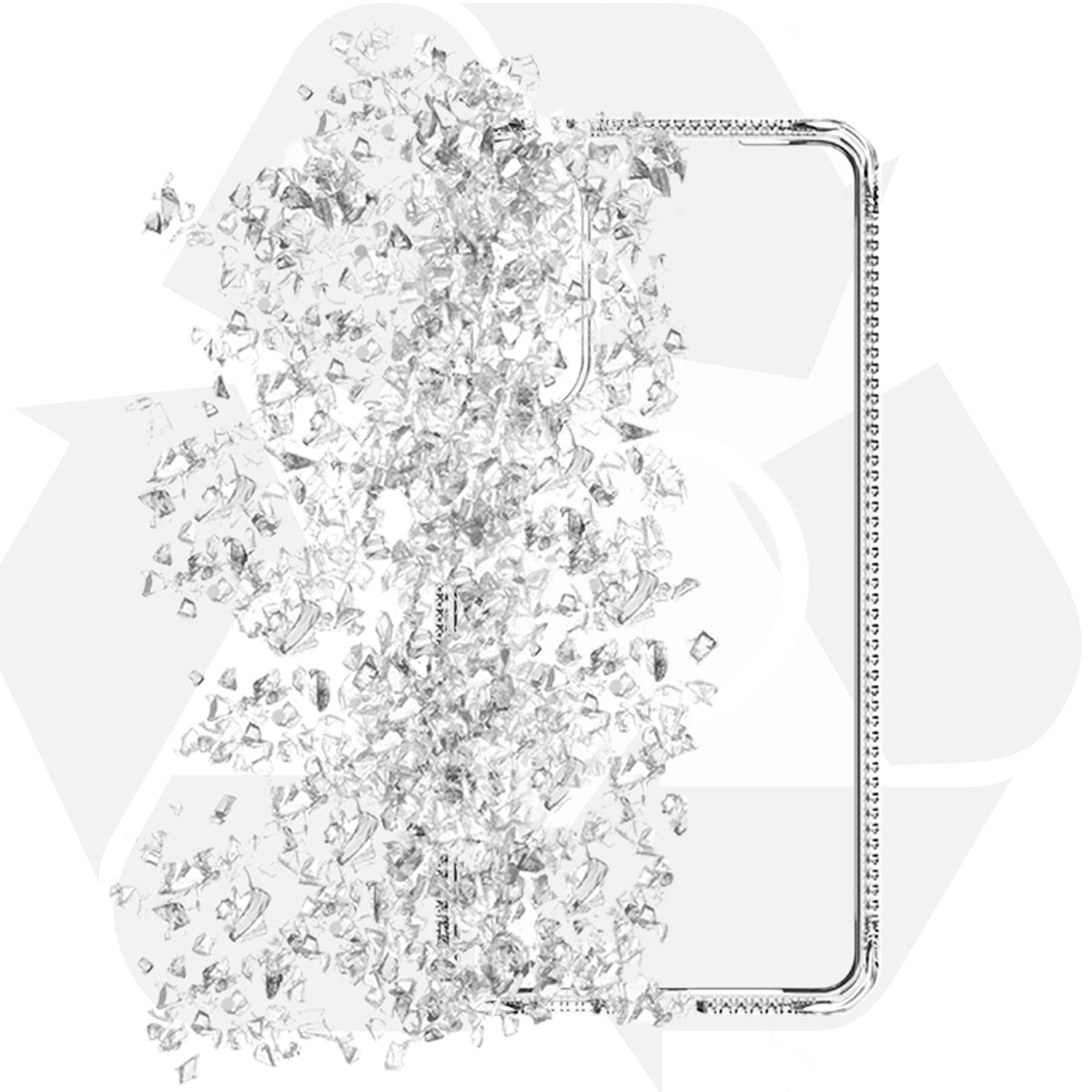 Itskins Level 2 Hybridmagclear_R For Samsung Galaxy S25 Edge 5G Transparent