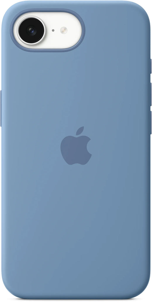 Apple Silicone Case Iphone 16E Winter Blue - Essentify