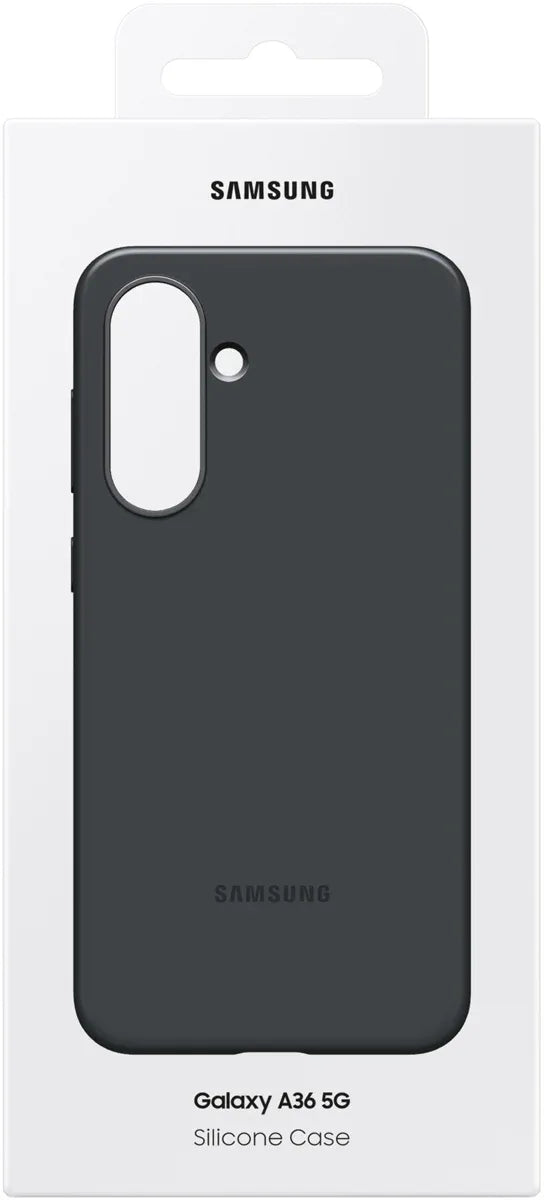 Samsung Silicone Cover Galaxy A36 5G Black - Essentify