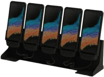 Carcomm Crqc-697 Carcomm 5-Slot Dekstop Cradle 100W Samsung Galaxy Xcover6 Pro/Xcover7 - Essentify