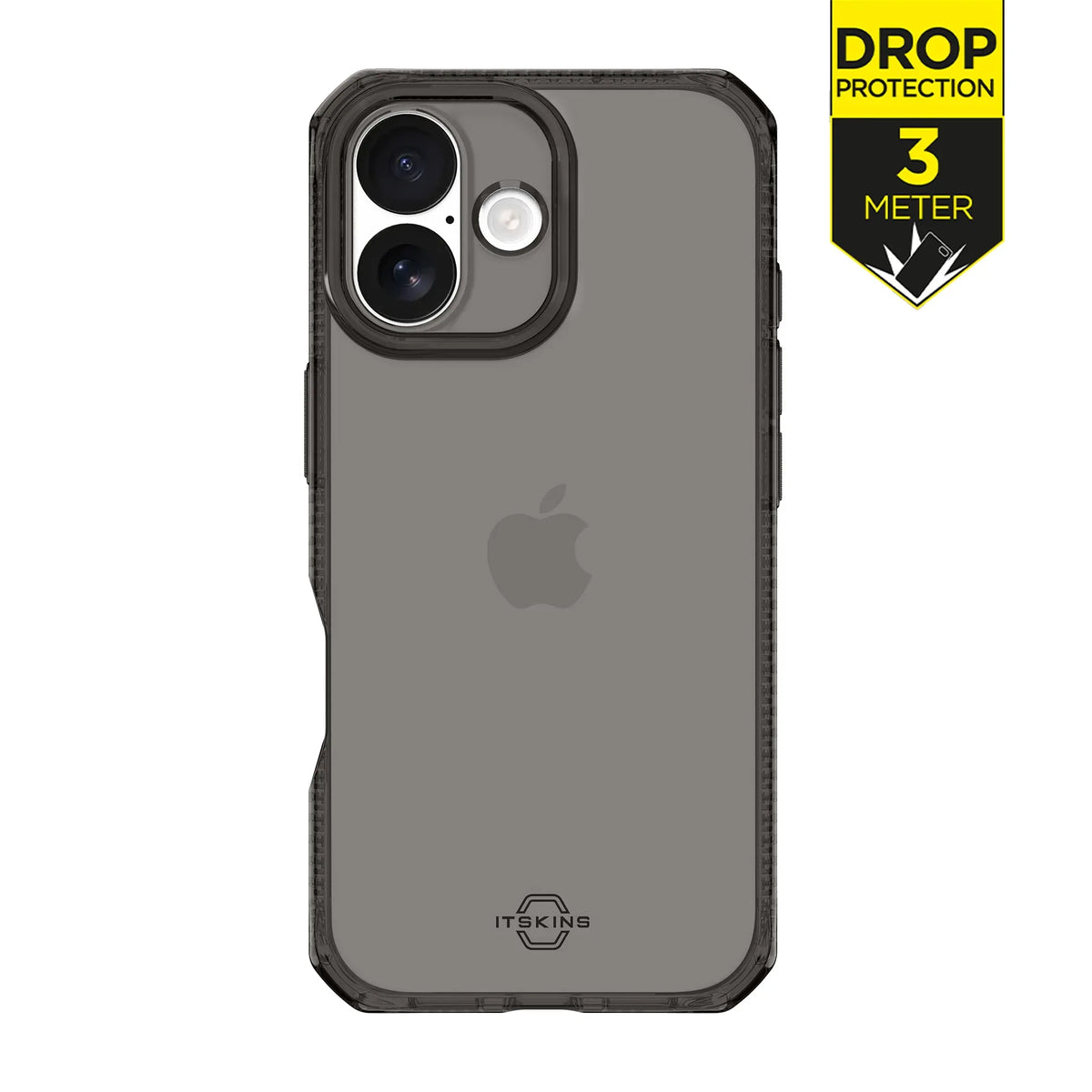 Itskins Level 2 Spectrumclear_R For Apple Iphone 17 Smoke - Essentify