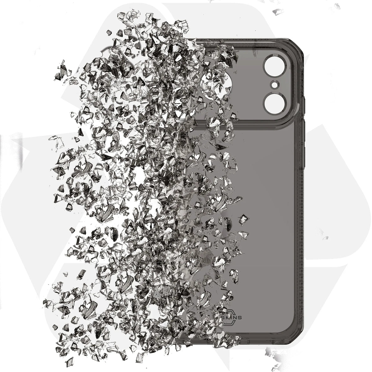 Itskins Level 2 Spectrumclear_R For Apple Iphone 17 Pro Smoke - Essentify
