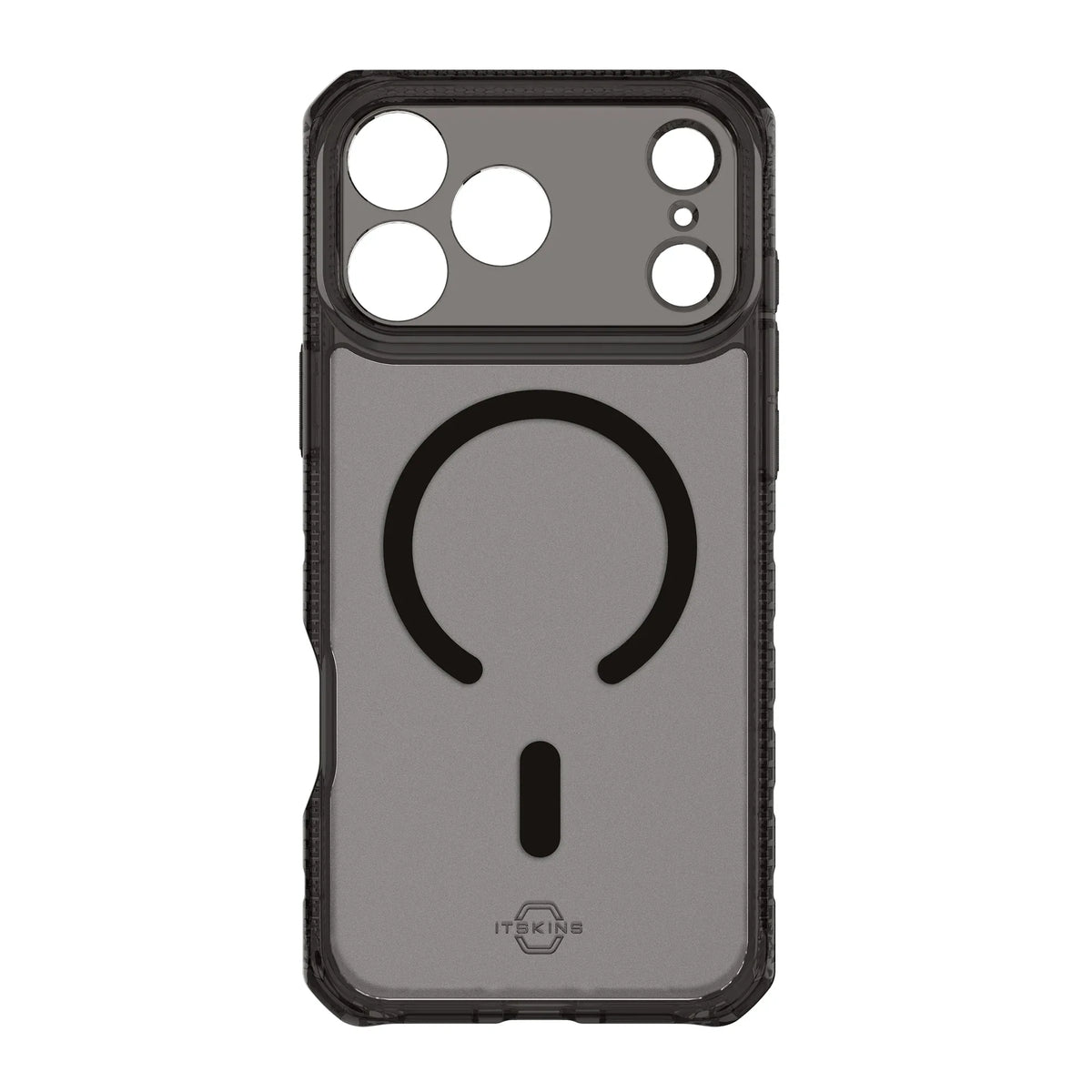 Itskins Level 2 Hybridmagfrost_R For Apple Iphone 17 Pro Black - Essentify