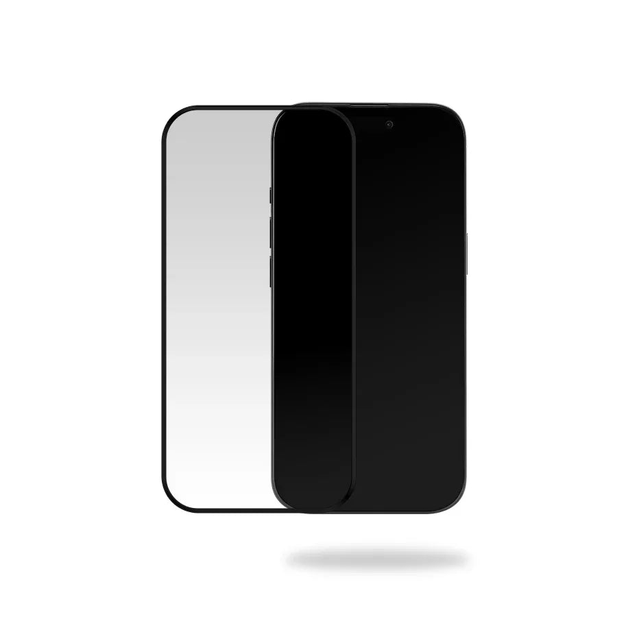 Mobilize Glass Screen Protector - Black Frame - Apple Iphone 16 Pro/17/17 Pro - Essentify