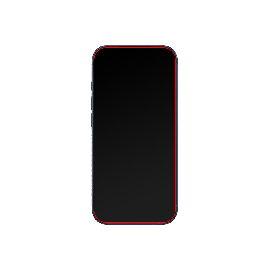 Mobilize Glass Screen Protector - Black Frame - Apple Iphone 16 Pro Max/17 Pro Max