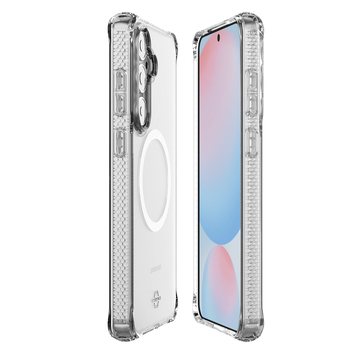 Itskins Level 2 Hybridmagclear_R For Samsung Galaxy S25 Fe Transparent