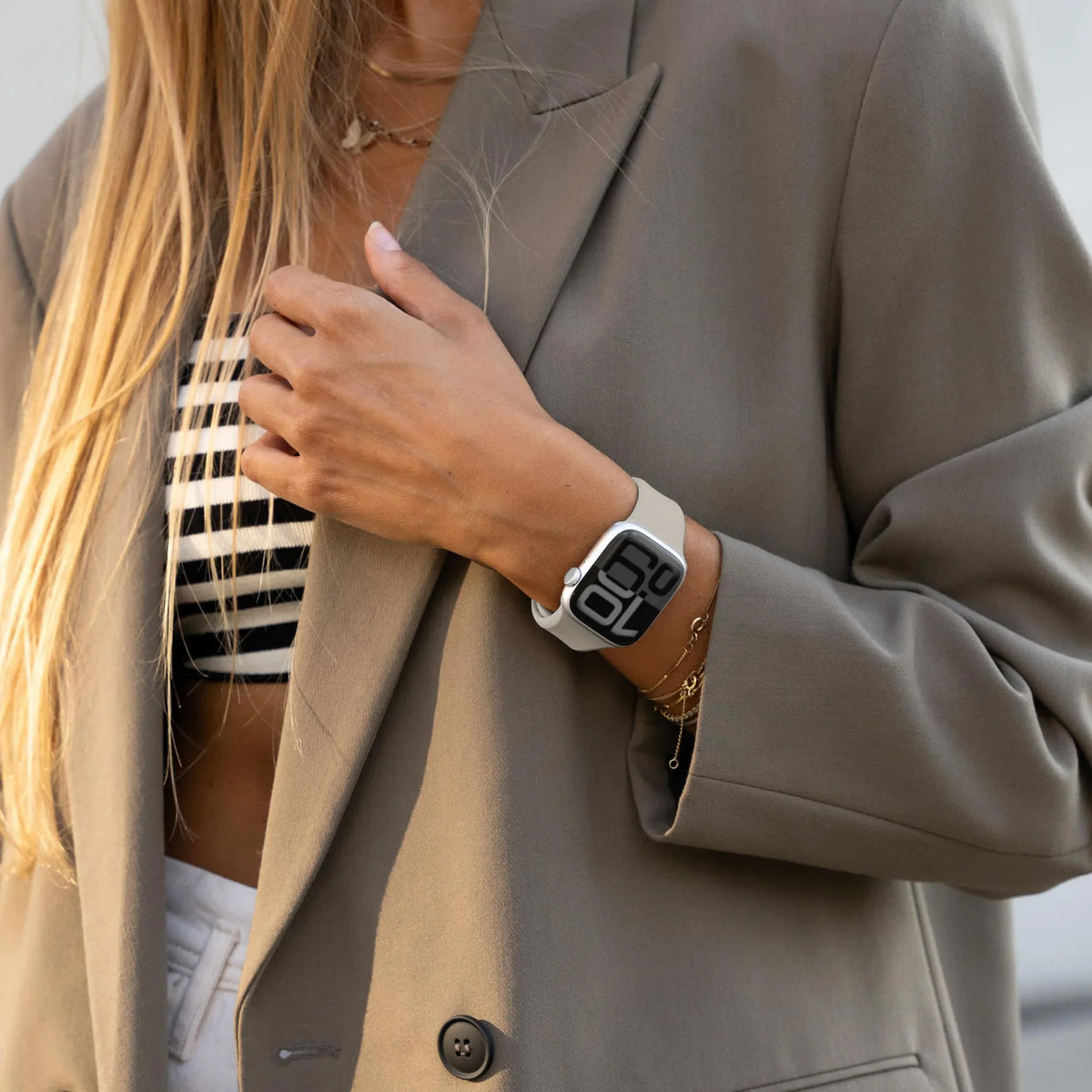 Vonmählen Classic Band 2 For Apple Watch 44 - 45 - 46 - 49Mm One Size Cream - Essentify