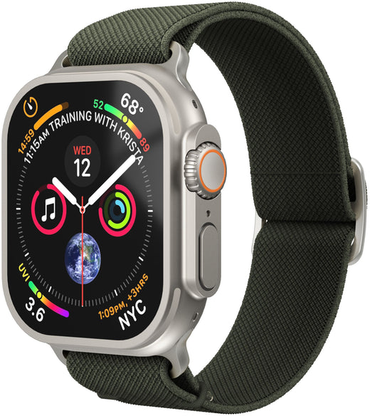 Vonmählen Classic Nylon Loop For Apple Watch 40 - 41 - 42Mm One Size Olive