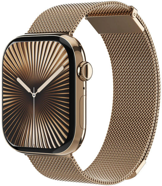 Vonmählen Milanese Loop 2 For Apple Watch 44 - 45 - 46 - 49Mm One Size Sunset Gold - Essentify