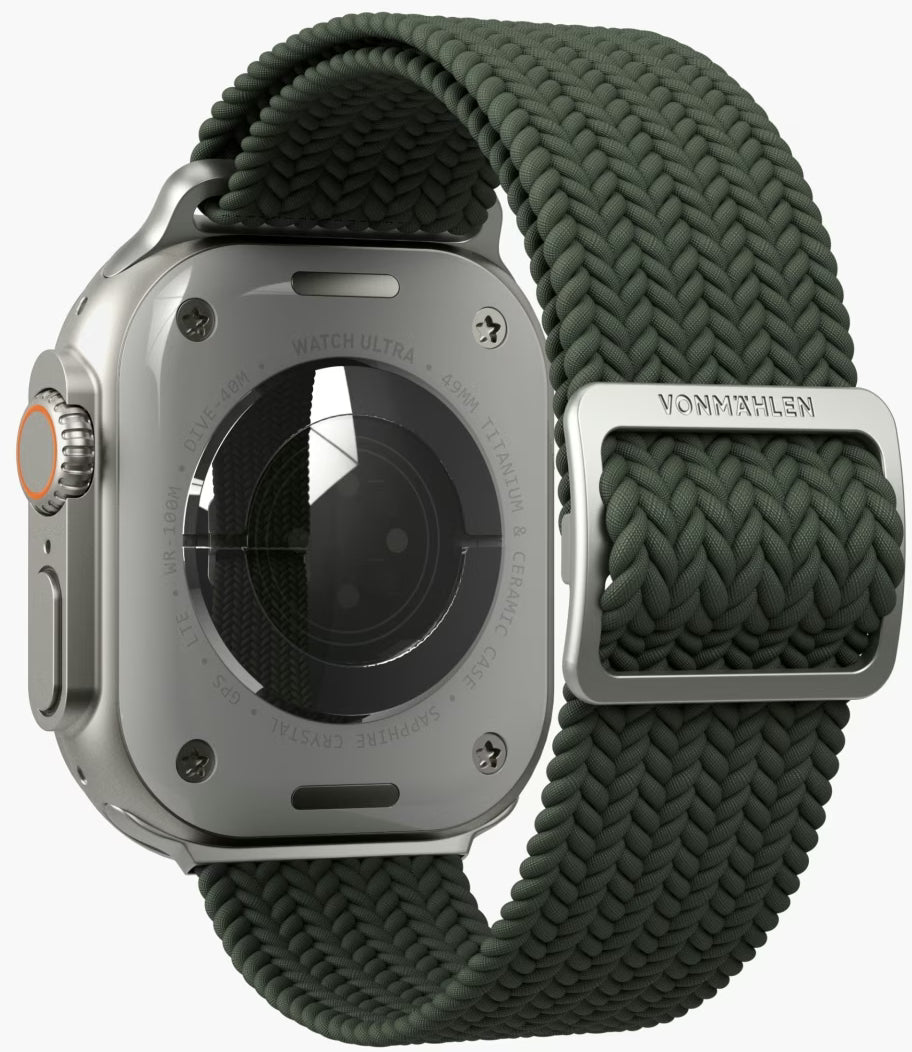 Vonmählen Woven Loop For Apple Watch 40 - 41 - 42Mm One Size Olive