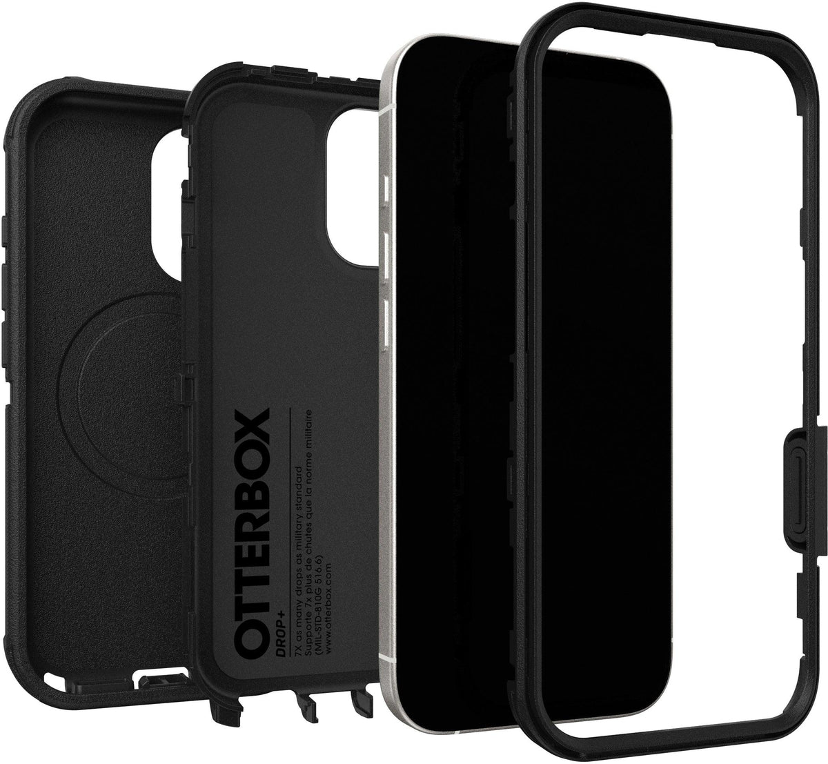 Otterbox Defender Series Pro With Magsafe Apple Iphone 17 Black - Essentify