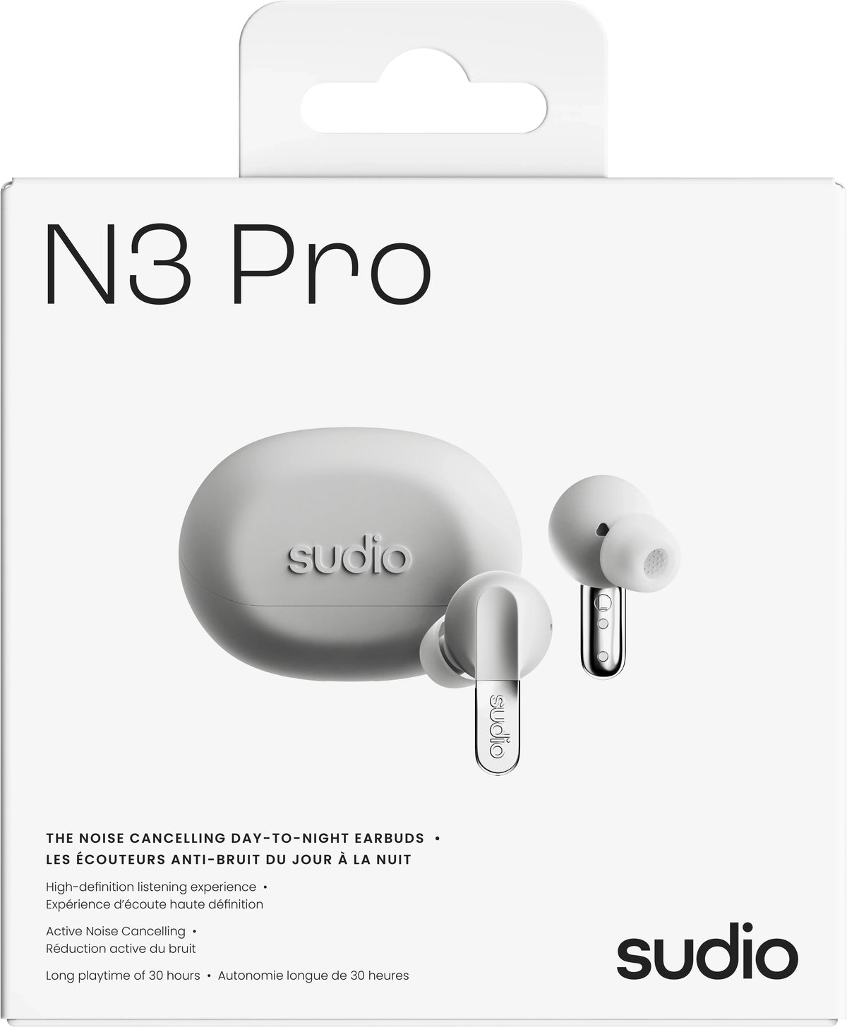 Sudio N3 Pro Draadloze Oortjes | Wit | - Essentify