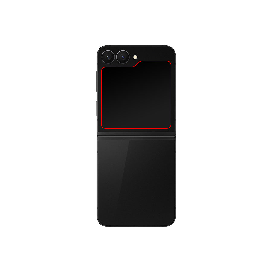 Mobilize Glass Screen Protector Samsung Galaxy Z Flip8 Fe 5G (Outer Display + Camera)