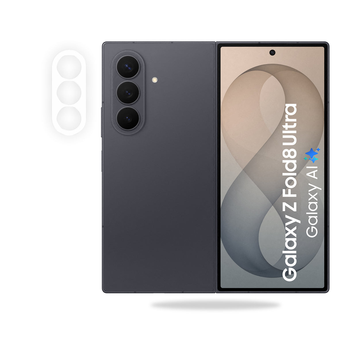 Mobilize Glass Screen Protector For Camera Samsung Galaxy Z Fold8 Ultra 5G