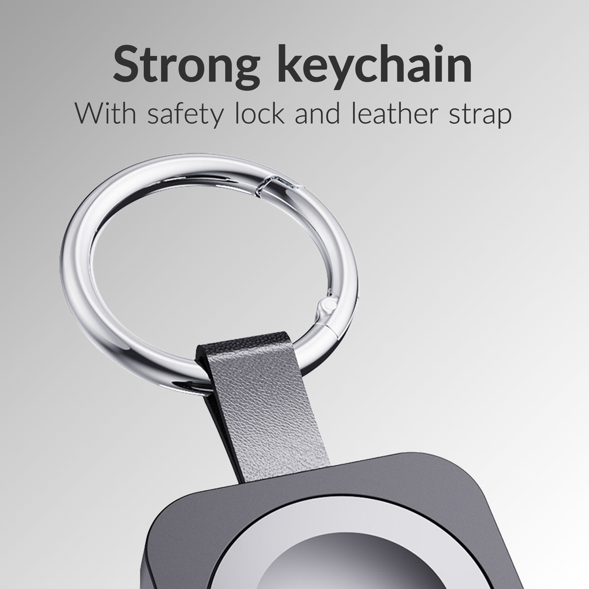 Mobilize Keychain Powerbank For Apple Watch 1000Mah 3W Black