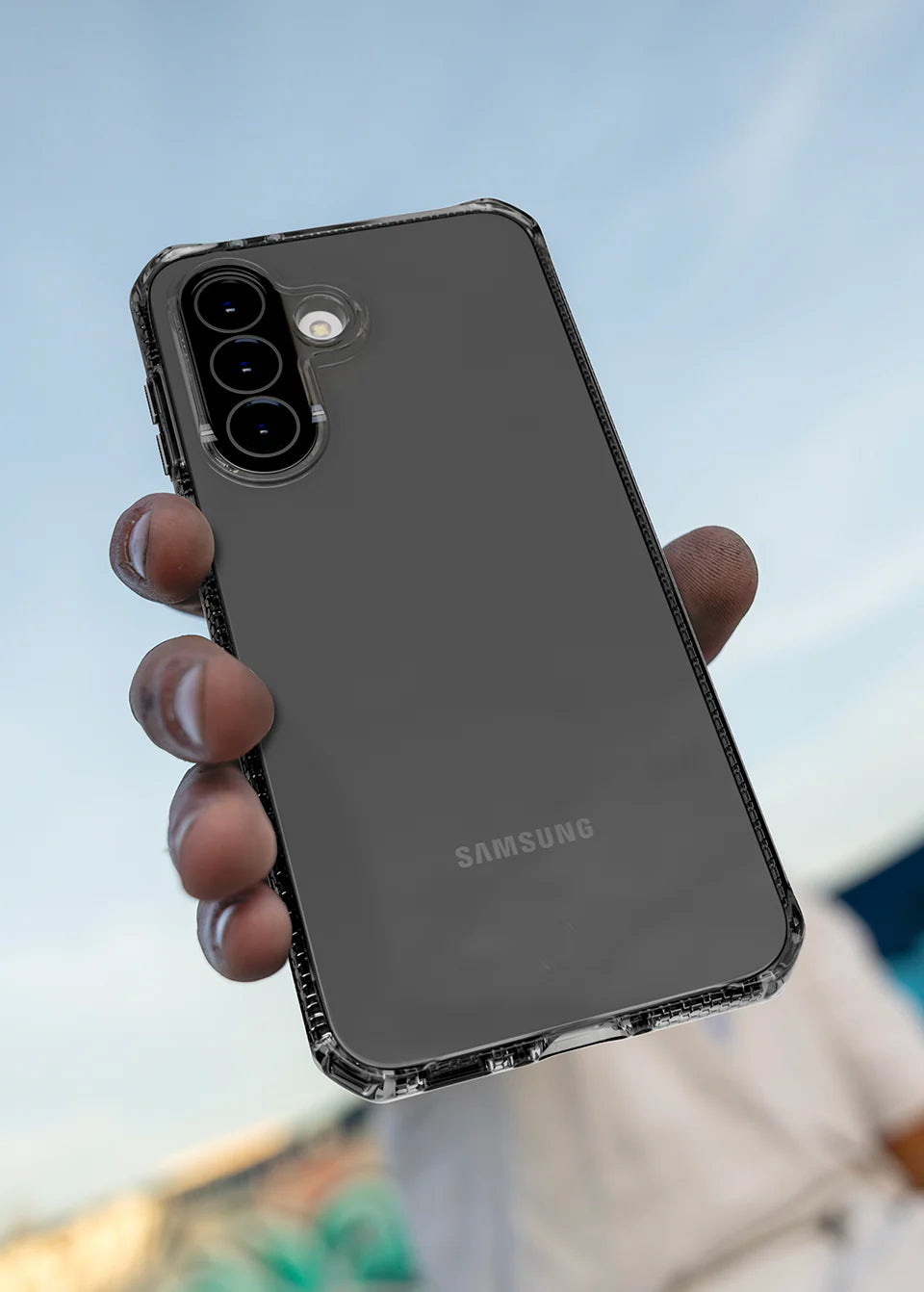 Itskins Level 2 Spectrumclear_R For Samsung Galaxy A37 Smoke