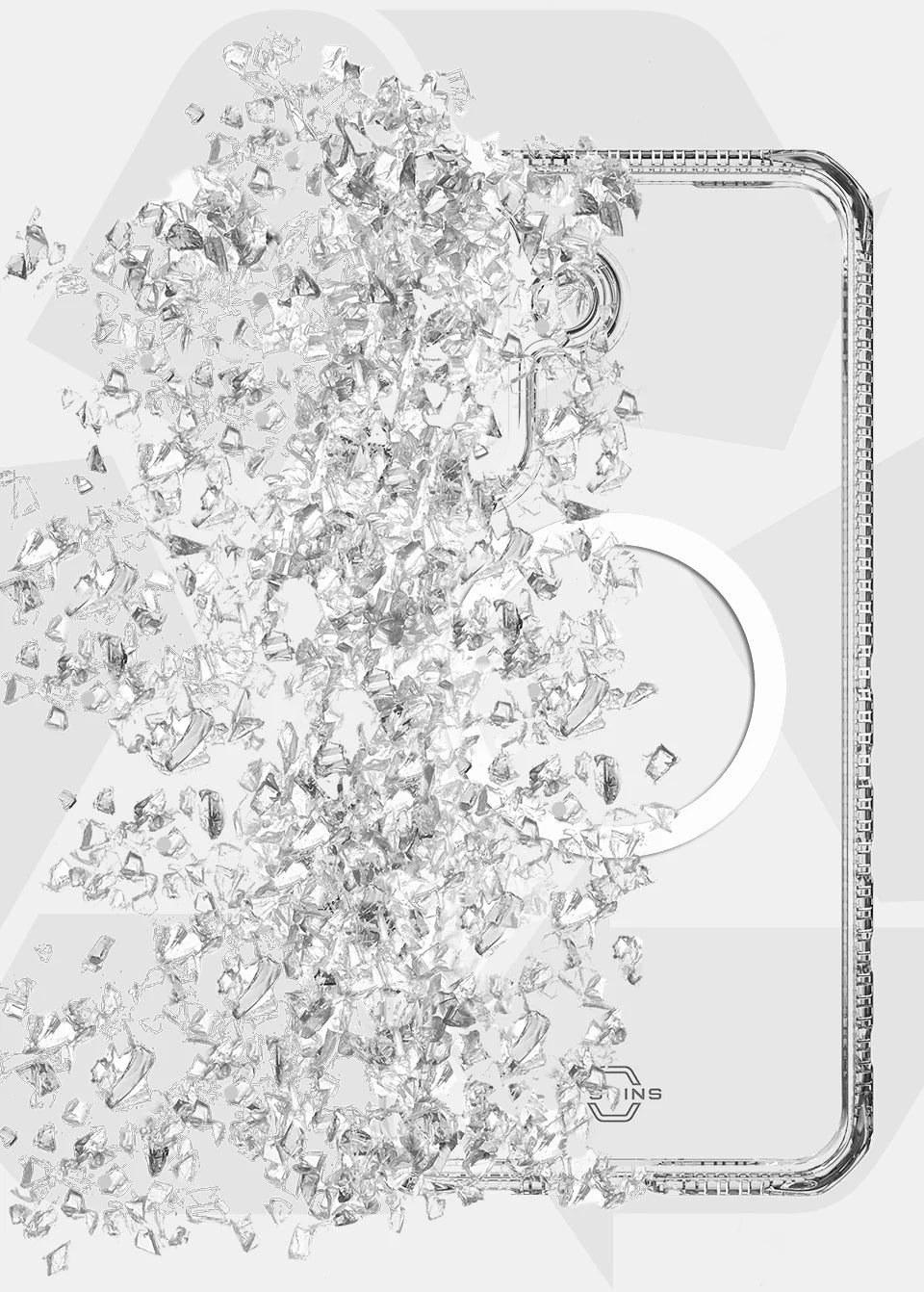 Itskins Level 2 Hybridmagclear_R For Samsung Galaxy A57 Transparent