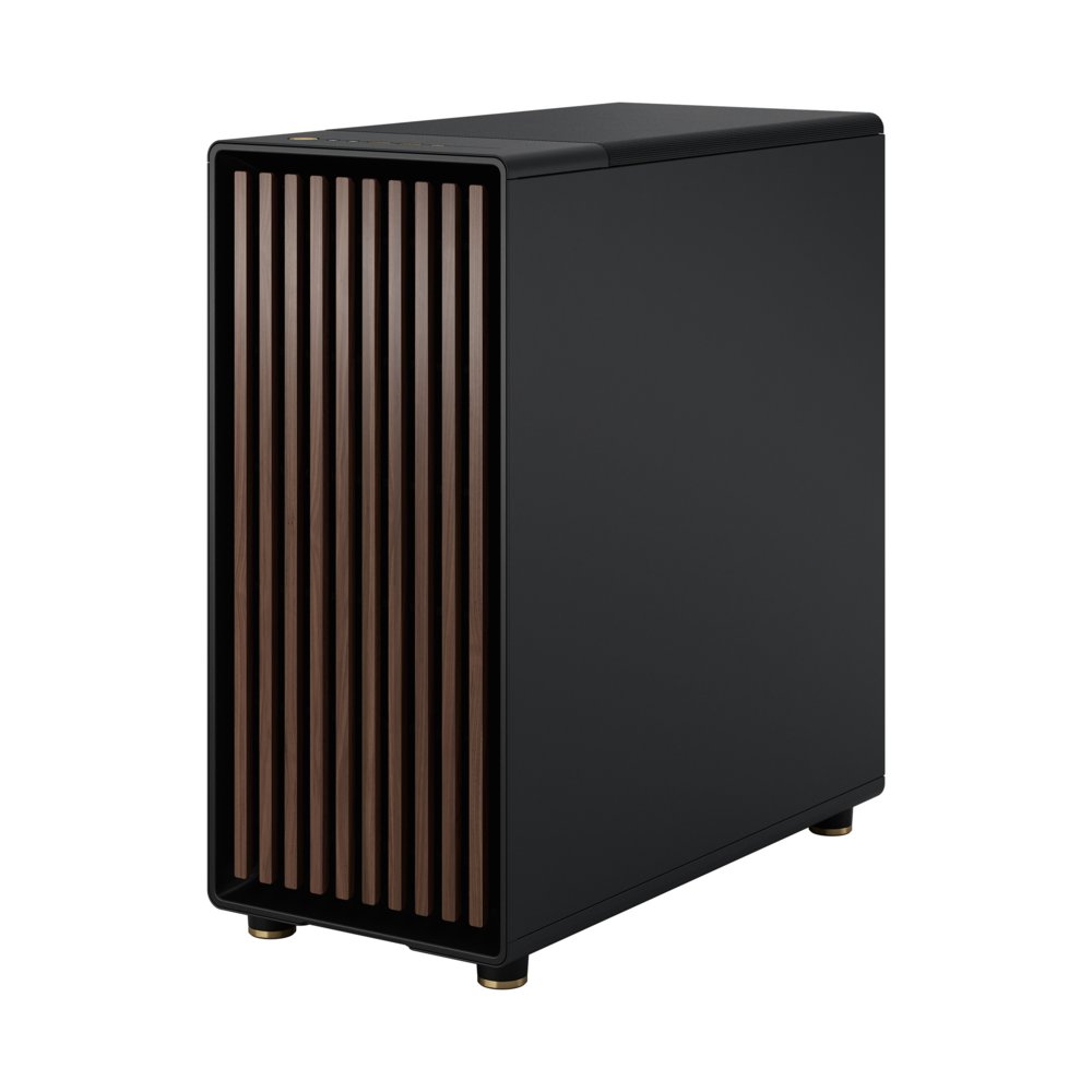 Fractal Design North TG Clear Charcoal | Midi Tower Case | Zwart