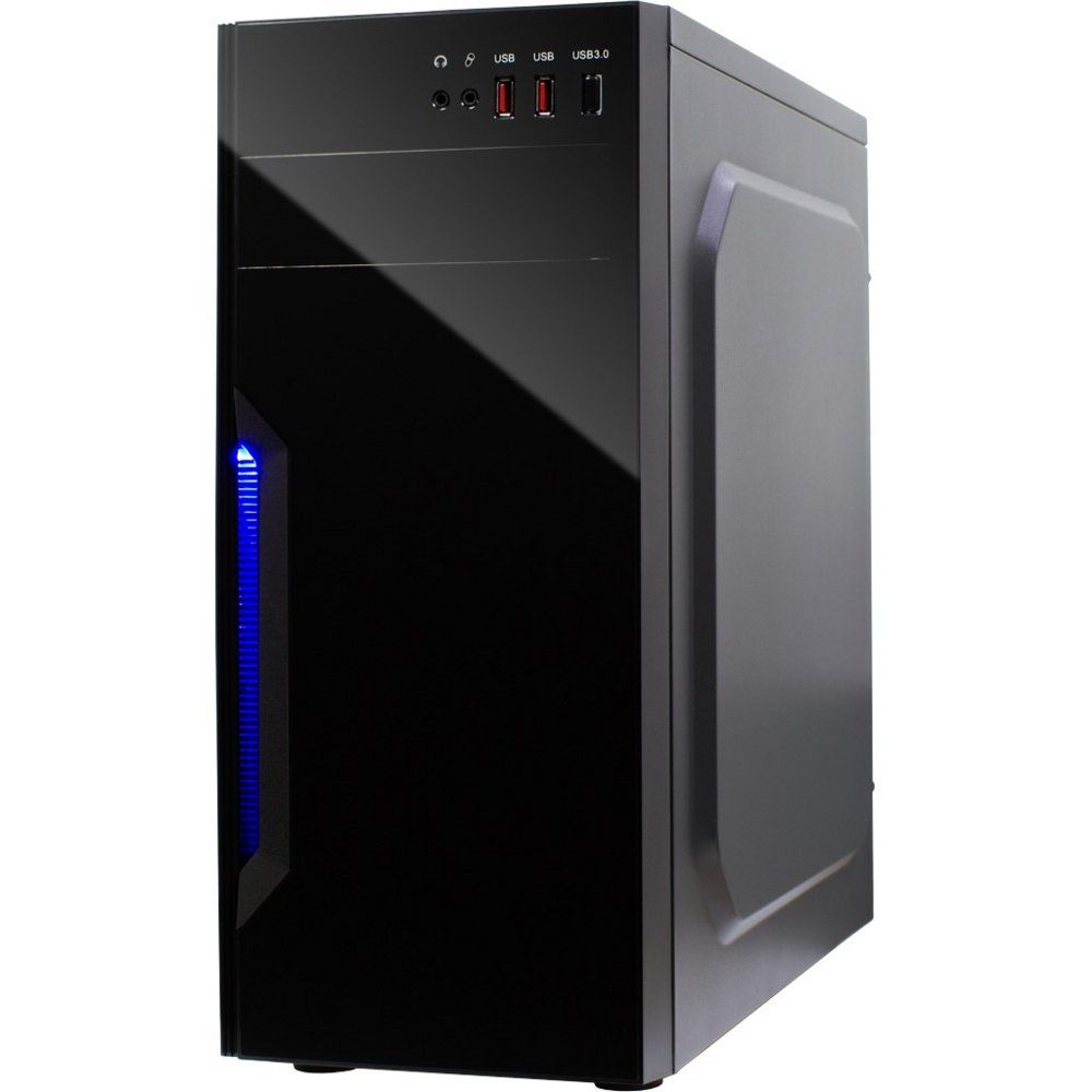 Inter-Tech B-42 | Midi Tower Case | Zwart | ATX