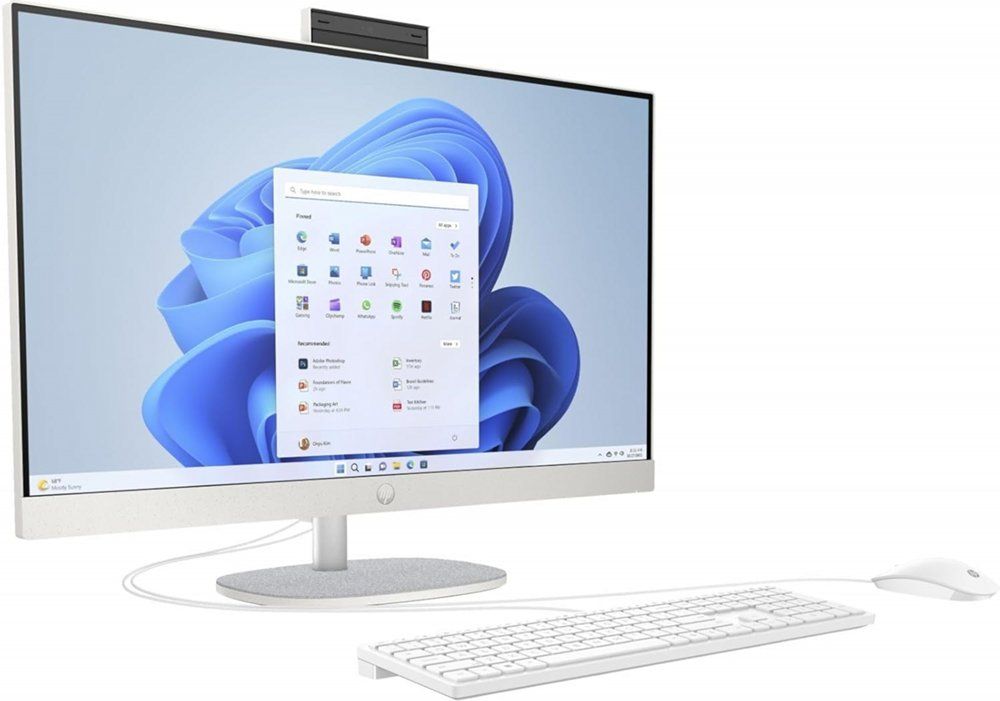 HP All-in-One 24-cr0089ny | 23.8'' Full HD IPS Touchscreen | Intel Core i5-1334U | 8GB RAM | 512GB SSD | W11 Professional